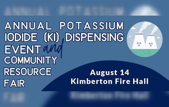 Chester County Health Department Offers Free Potassium Iodide Tablets for Residents Near Limerick and Peach Bottom Nuclear Plants