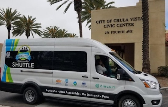 Chula Vista Expands Community Shuttle Service to Southwestern Neighborhoods, Enhancing Access for Seniors and Residents