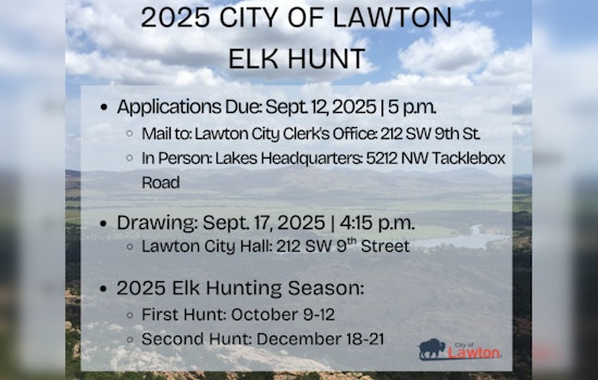 City of Lawton Accepts Elk Hunt 2025 Applications, Draw Date Set for September 17
