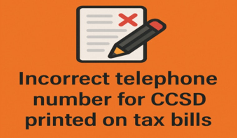 Clarke County Tax Bill Error Confuses Residents, Correct CCSD Contact Number Issued
