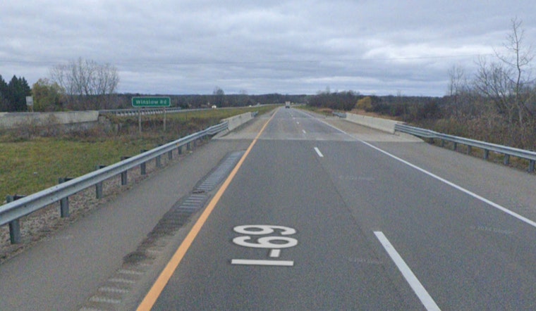Clarkston Man Dies in I-69 Rollover Crash Near Lapeer County's Winslow Road Overpass