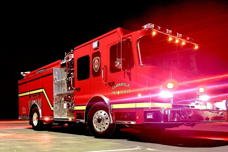 Clarksville Homeowner and Pet Unharmed as Fire Rescue Clears Elkmont Drive Blaze, Red Cross Aids Recovery Efforts