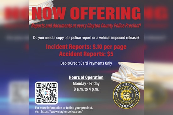Clayton County Enhances Accessibility, New Policy Allows Residents to Obtain Police Reports at Any Precinct