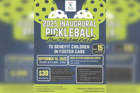 Clayton County Rallies for Children's Advocacy with Inaugural Pickleball Tournament in Hampton