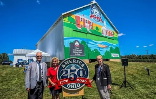 Clermont County Debuts New Mural Commemorating Underground Railroad History Ahead of America's 250th Anniversary