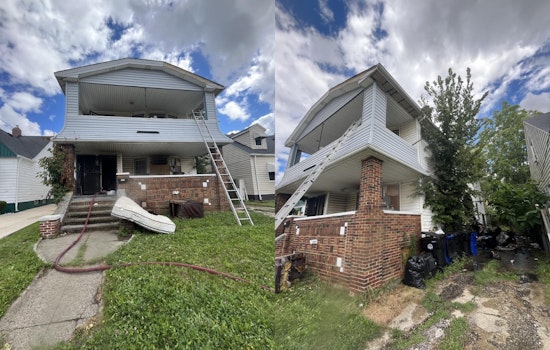 Cleveland Firefighters Contain East 146 Duplex Blaze, Resident Safely Escapes Unharmed