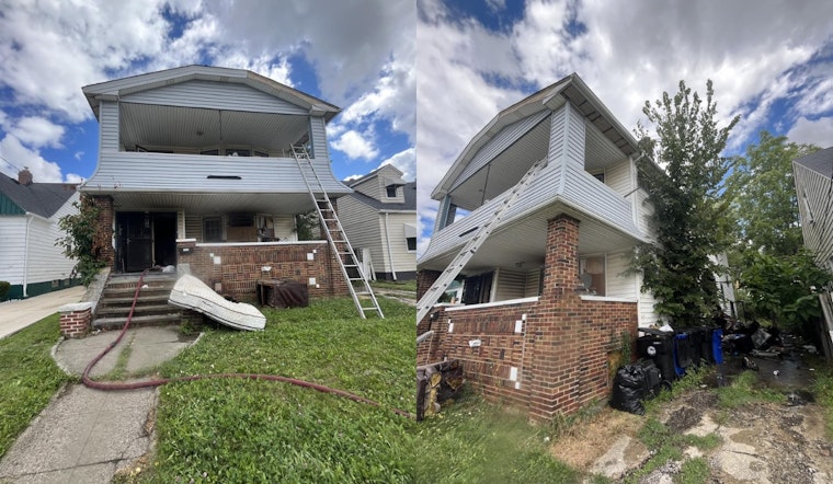 Cleveland Firefighters Contain East 146 Duplex Blaze, Resident Safely Escapes Unharmed