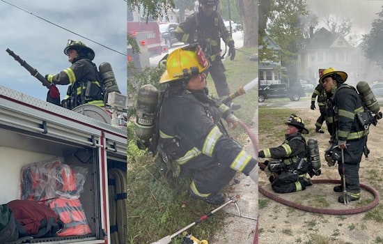 Cleveland Firefighters Tackle Major Blaze in Vacant Building, Avert Injuries Amid Structural Collapse