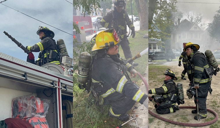 Cleveland Firefighters Tackle Major Blaze in Vacant Building, Avert Injuries Amid Structural Collapse