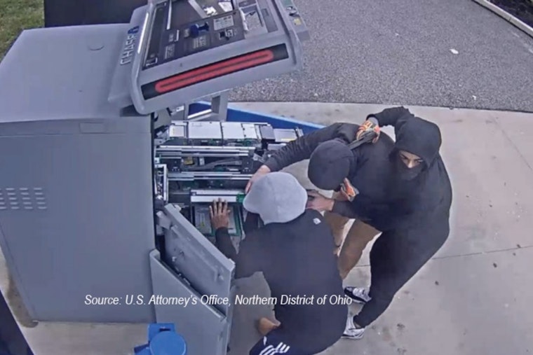 Cleveland Man Sentenced to 12 Years for Armed Robbery of Chase Bank ATM in South Euclid