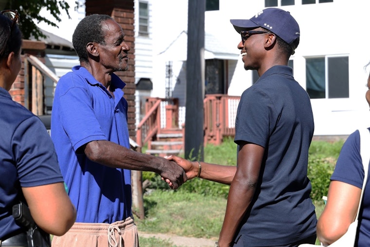 Cleveland Mayor Justin M. Bibb Leads Safety Walk to Connect with Residents and Promote #CLE311 Service