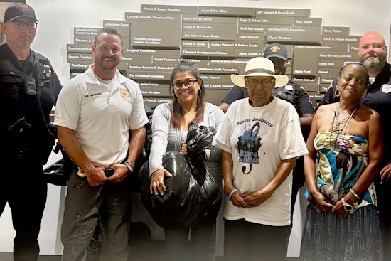 Cleveland Police District 2 Champions Community Spirit with Donation to May Dugan Center