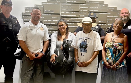 Cleveland Police District 2 Champions Community Spirit with Donation to May Dugan Center