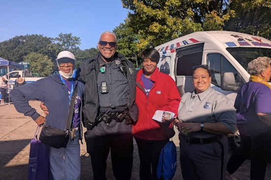 Cleveland Police Officers End Season with Bond-Strengthening Walks Alongside Seniors