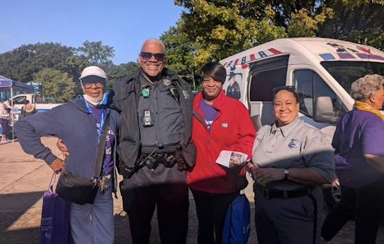 Cleveland Police Officers End Season with Bond-Strengthening Walks Alongside Seniors