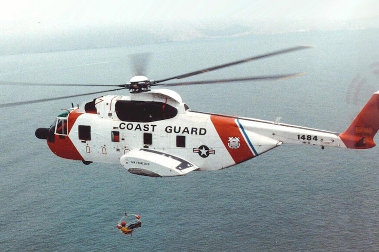 Coast Guard Air Station Detroit Successfully Rescues Three Sailors Stranded on Lake Erie's Middle Island