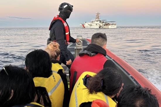 Coast Guard Detains 13 Off California Coast, Migrants Intercepted Near Point Loma