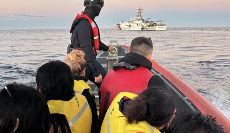 Coast Guard Detains 13 Off California Coast, Migrants Intercepted Near Point Loma