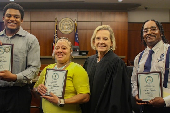 Cobb County Celebrates Five Graduates of the Superior Court's Mental Health Court Program