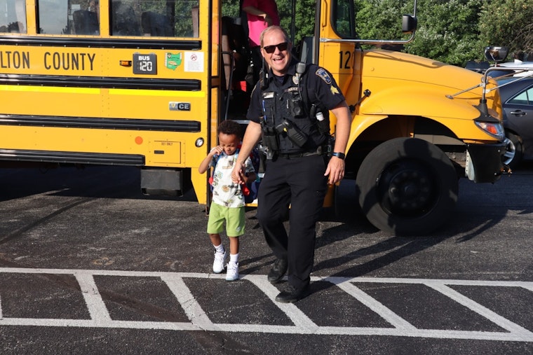 Colerain's Finest High-Five Students for a Positive Start to the New School Year