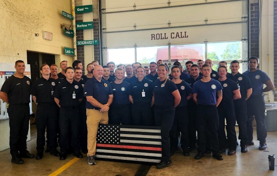 Columbus Firefighter Honored With Street Naming at Training Academy in Emotional Tribute