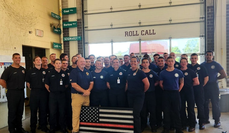 Columbus Firefighter Honored With Street Naming at Training Academy in Emotional Tribute
