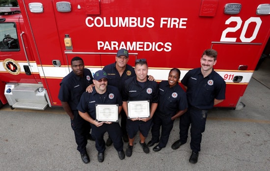 Columbus Firefighters Honored for Life-Saving Heroism in Gunshot Victim Rescue at OSU East