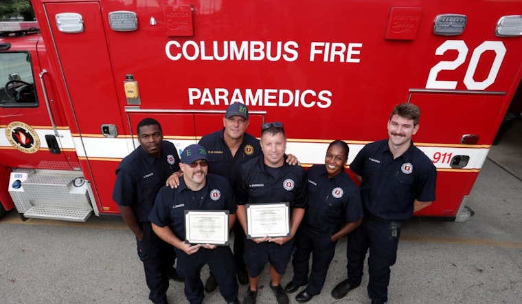 Columbus Firefighters Honored for Life-Saving Heroism in Gunshot Victim Rescue at OSU East