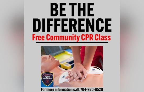 Concord Fire Department Offers Free CPR Classes to Empower Local Residents with Lifesaving Skills