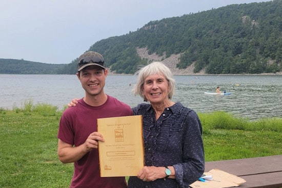 Connie Ramthun Honored as Wisconsin's 2025 State Natural Areas Volunteer of the Year for Combating Invasive Species