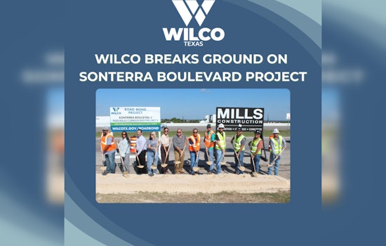 Construction Begins on Sonterra Blvd Project to Boost Traffic Safety in Jarrell, Funded by WilCo Road Bond