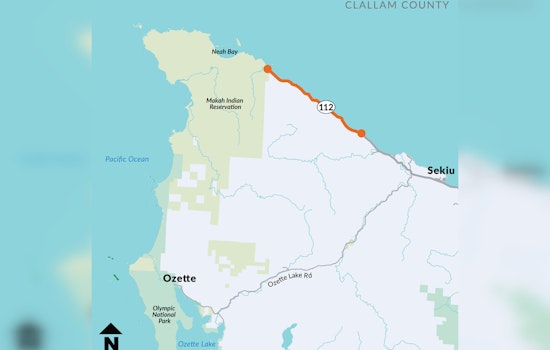 Construction on State Route 112 Between Neah Bay and Sekiu Begins August 18, Expect Delays