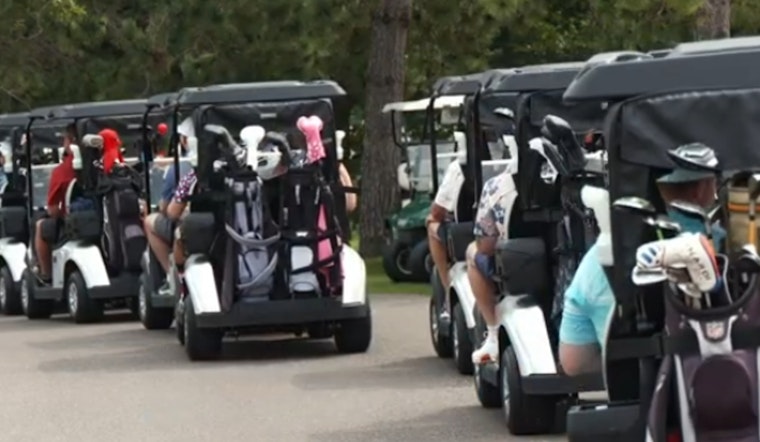 Coon Rapids Police Swap Uniforms for Golf Clubs to Fundraise for Community Projects at Bunker Hills Golf Club
