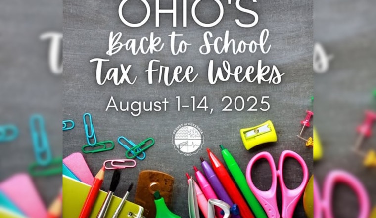 Cuyahoga County Announces Tax-Free Shopping Spree From August 1-14 to Ease Back-to-School Expenses