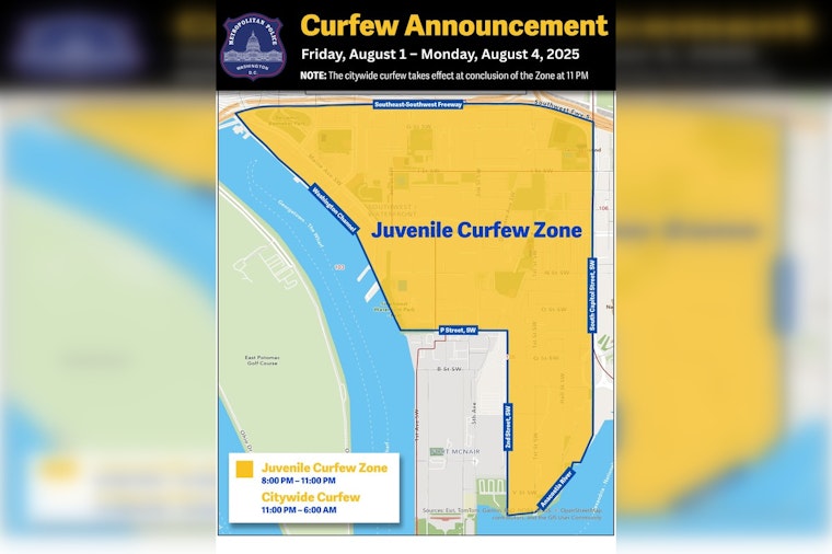 D.C. Officials Implement Temporary Juvenile Curfew Zones in Northeast and Southwest to Boost Public Safety