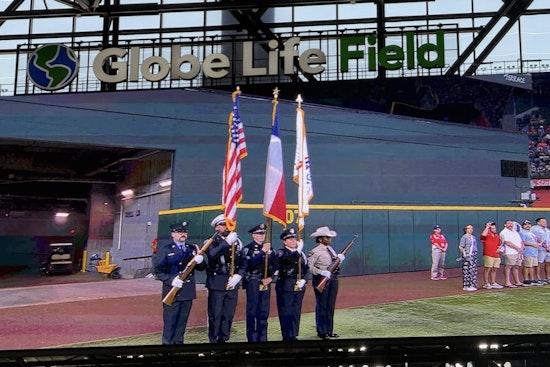 Denton County First Responders Honored at Texas Rangers Game for Bravery During Hill Country Floods