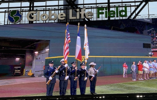 Denton County First Responders Honored at Texas Rangers Game for Bravery During Hill Country Floods