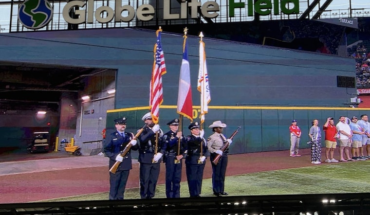 Denton County First Responders Honored at Texas Rangers Game for Bravery During Hill Country Floods