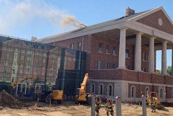 Denton Firefighters Overcome Intense Heat in TWU Campus Blaze, Two Hospitalized for Heat Exhaustion