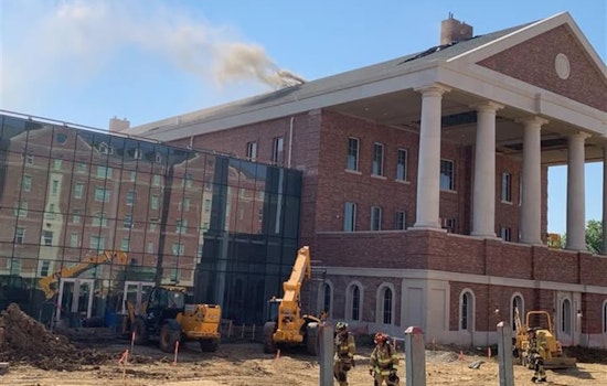 Denton Firefighters Overcome Intense Heat in TWU Campus Blaze, Two Hospitalized for Heat Exhaustion