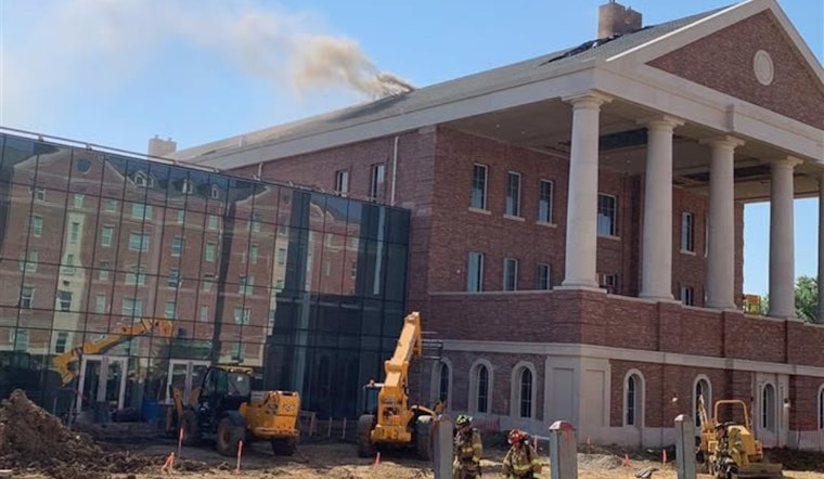 Denton Firefighters Overcome Intense Heat in TWU Campus Blaze, Two Hospitalized for Heat Exhaustion