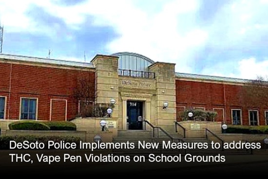 DeSoto Police Crack Down on THC Vape Pen Violations in Schools with New Measures and Awareness Campaign