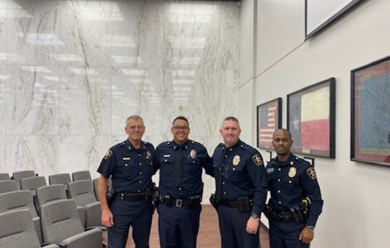 DeSoto Police Department Celebrates Graduation of Officers White and Vazquez from Dallas Academy, White Honored with Leadership Award