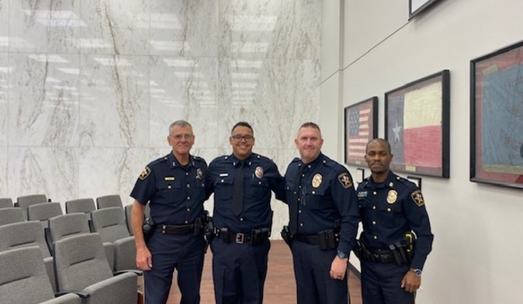 DeSoto Police Department Celebrates Graduation of Officers White and Vazquez from Dallas Academy, White Honored with Leadership Award