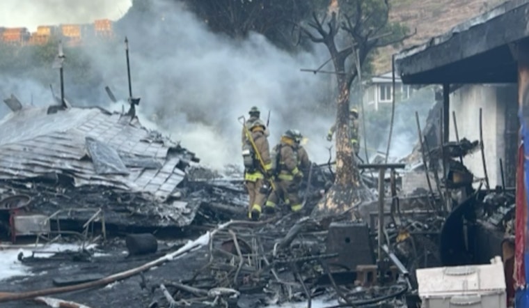 Devastating Blaze Ravages Two Homes in Honolulu's Aina Haina Neighborhood as Community Shaken