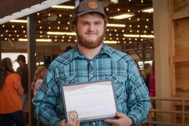 Douglas County Salutes 17-Year-Old Wesley Watts: A 4-H Star Inspiring With Service and Leadership