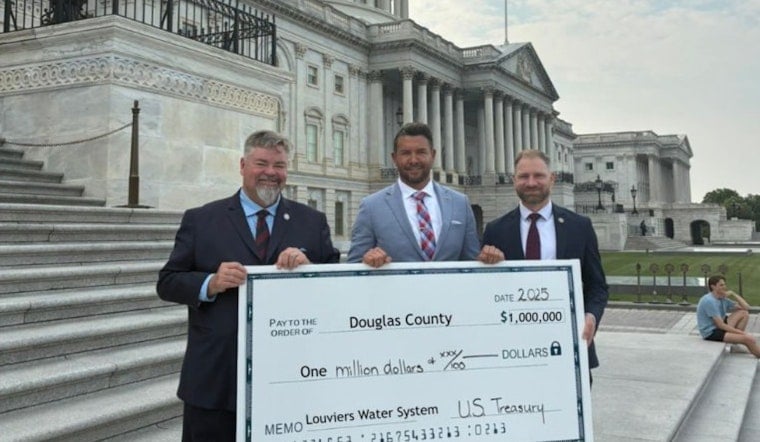 Douglas County Secures $1 Million Federal Grant for Louviers Water Infrastructure Overhaul