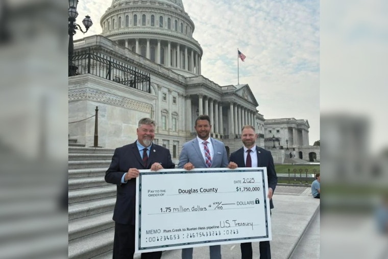 Douglas County Secures $1.75 Million Federal Grant for Water Sustainability Project