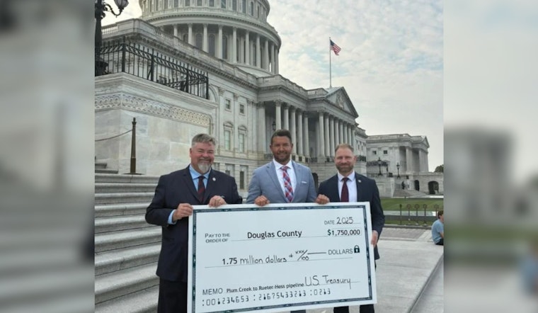 Douglas County Secures $1.75 Million Federal Grant for Water Sustainability Project