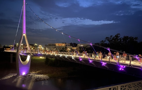 Dublin Celebrates Purple Heart Day with Bridge Lighting and Year-Round Veteran Support Initiatives